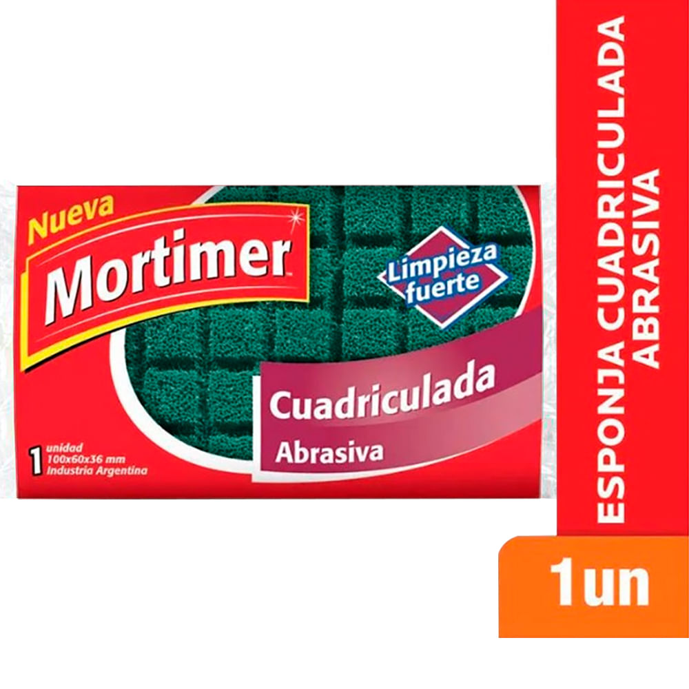 Esponja Mortimer Cuadri Abrasiva 1un image