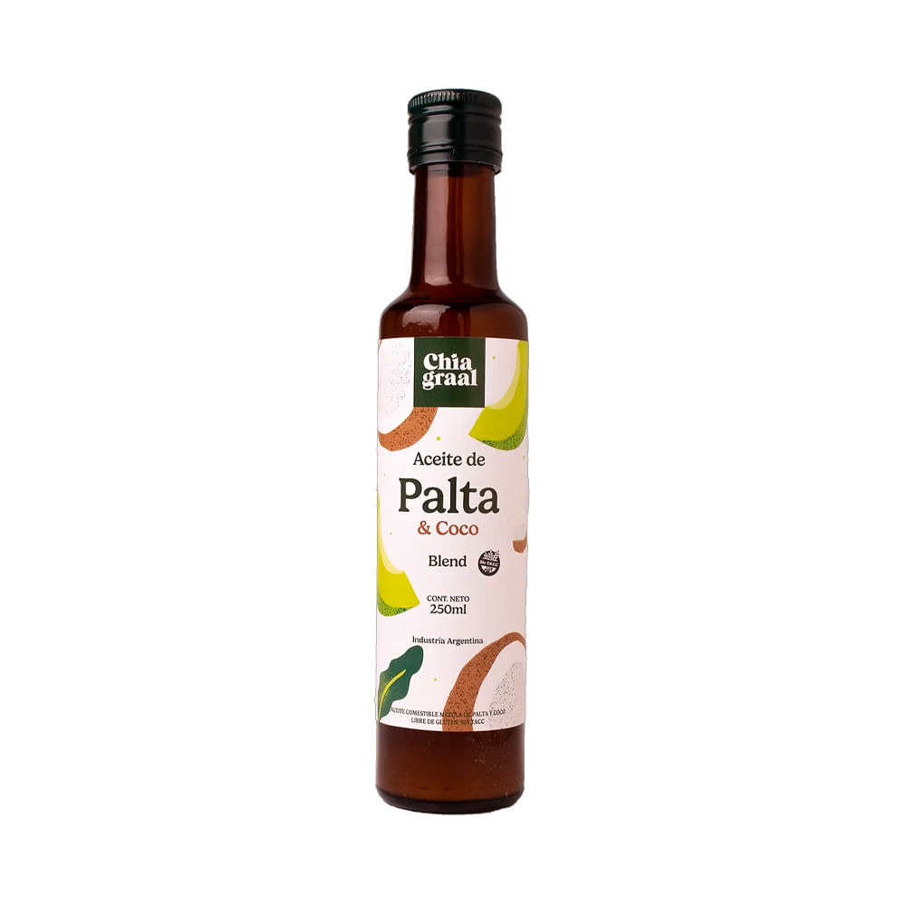 Aceite De Palta 100puro X 250 Ml Chia Graal image