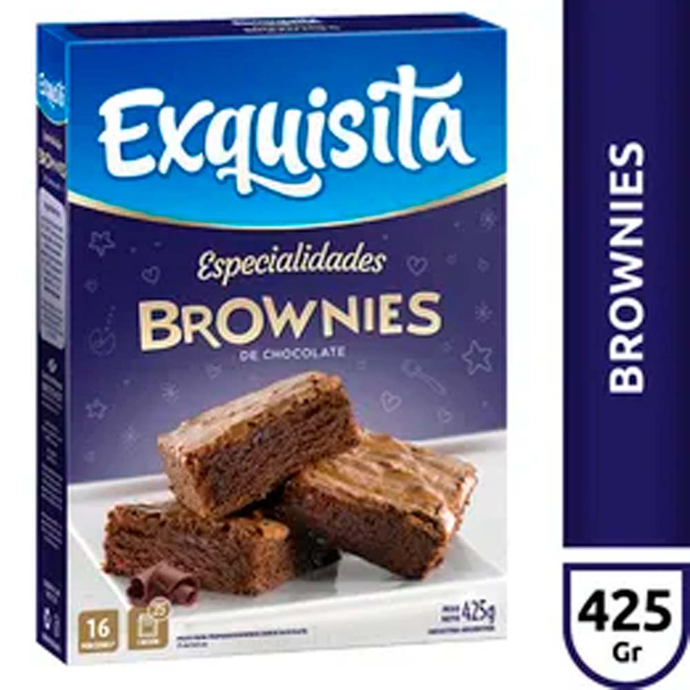 Brownies Exquisita Chocolate Fort X425g image