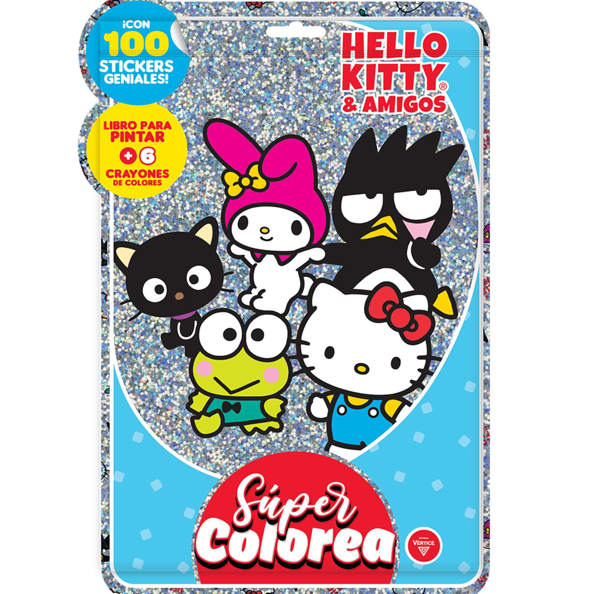 Libro Hello Kitty & Friends Super Colorea image