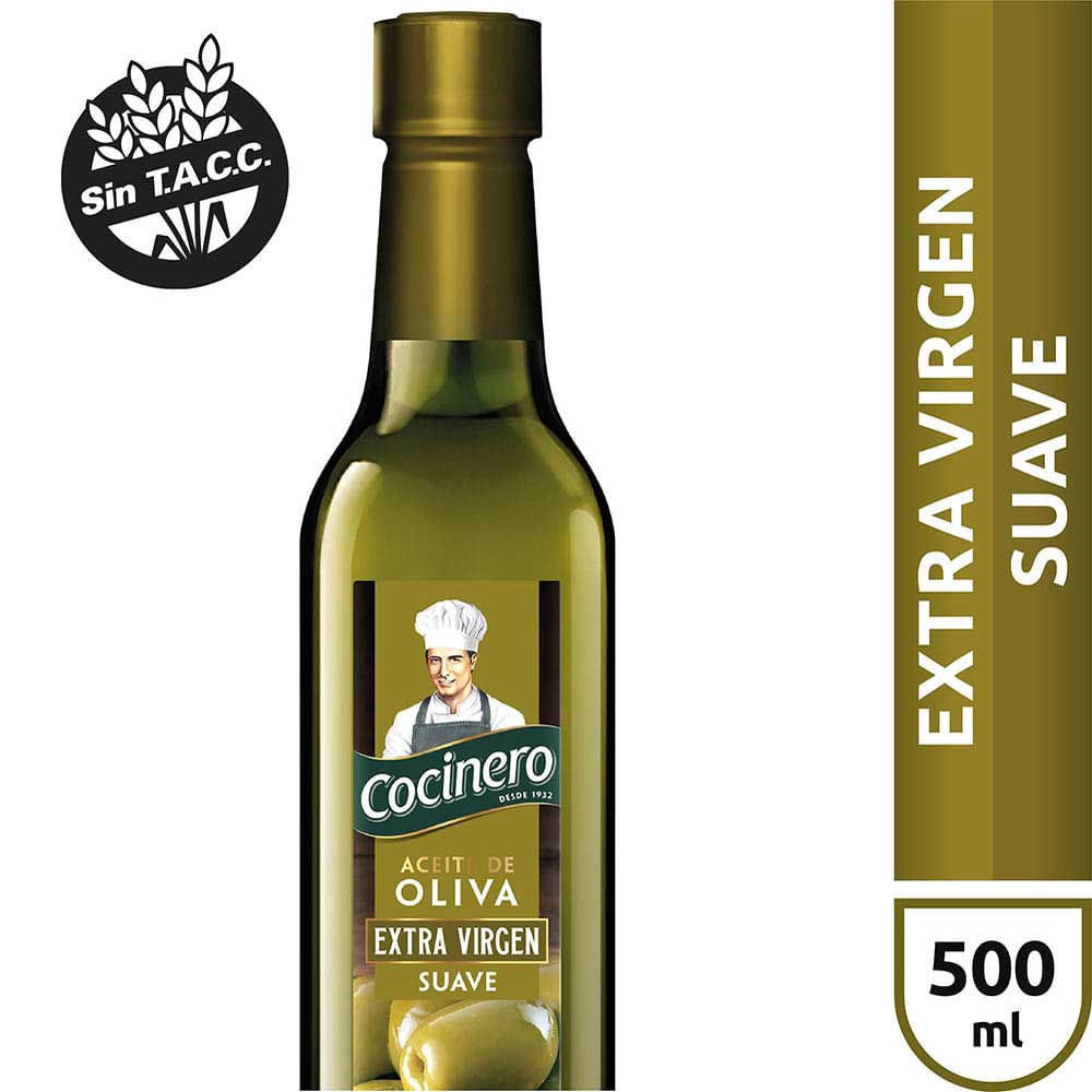 Aceite de Oliva Cocinero Extra Virgen Suave 500 Ml. image