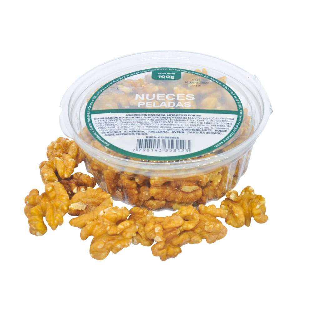 Nuez Pelada en Cubeta 100 Gr. image