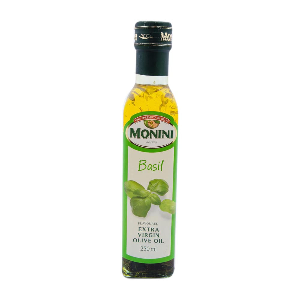 Aceite De Oliva Monini Extra Virgen Basil  250 Ml image