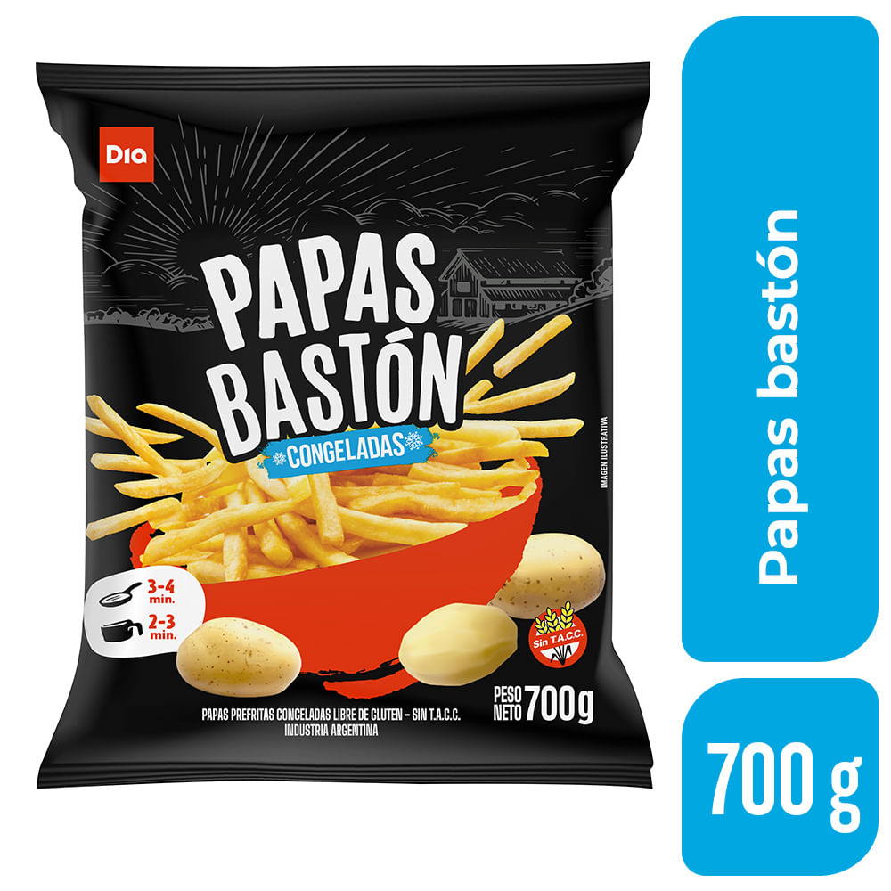 Papas Bastón Congeladas Dia 700 Gr. image