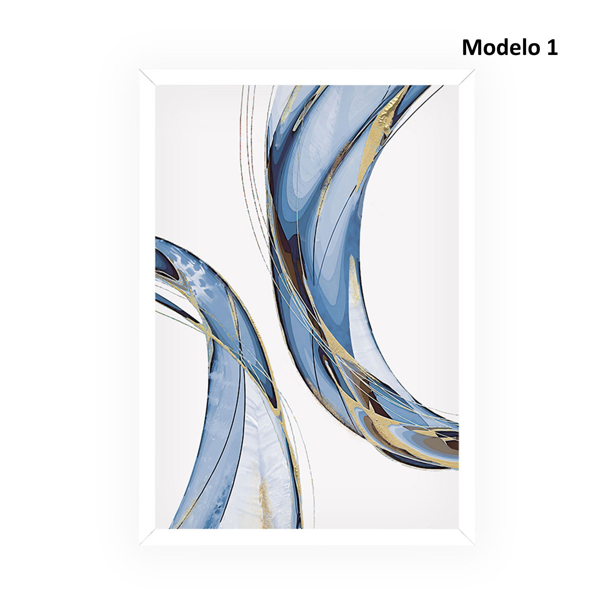 Cuadro Tierra Nativa plumas 30x40 cm (Modelos Surtidos) image