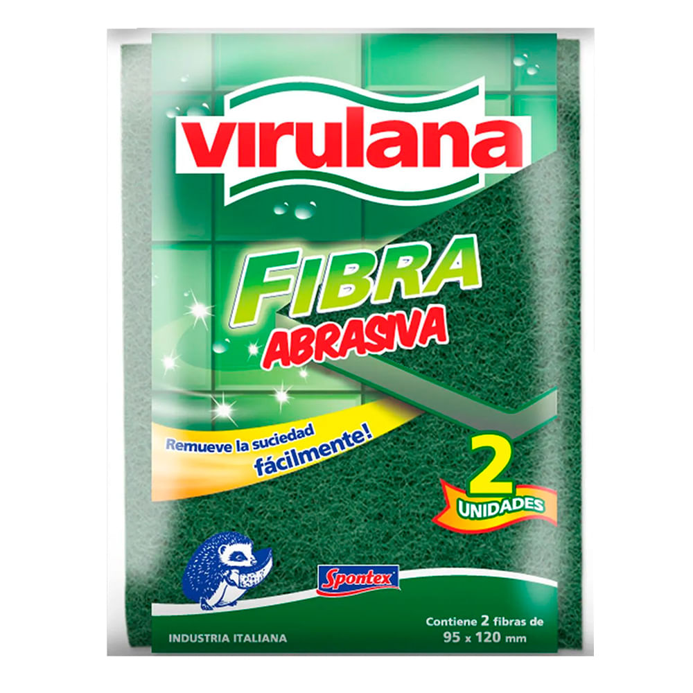 Esponja Virulana fibra abrasiva 2 u. image