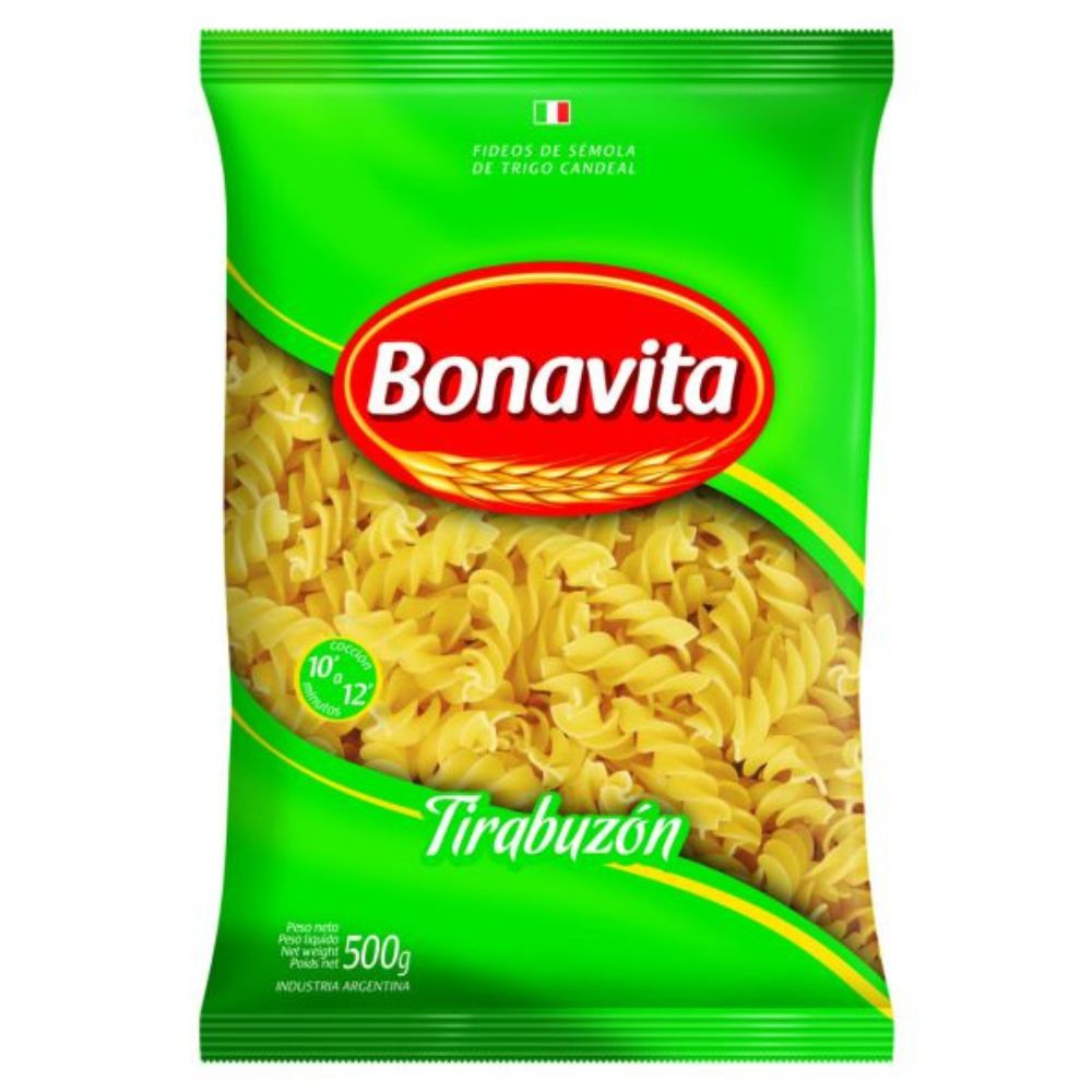 Fideos Tirabuzón Bonavita 500 Gr. image