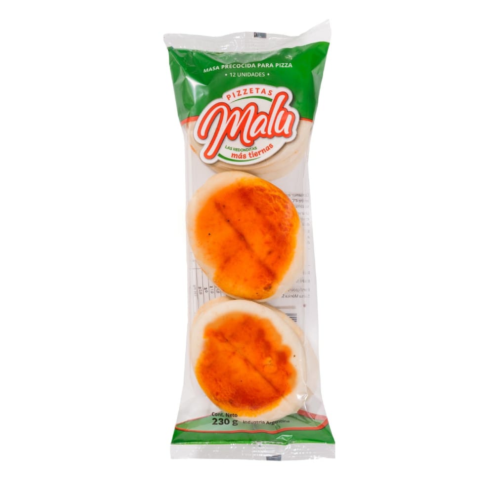 Pizzetas Malu Tradicional 12 Un. 230 Gr. image