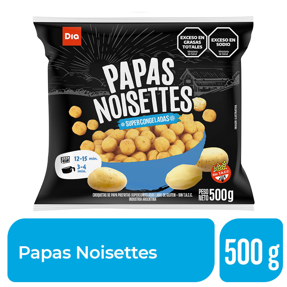 Papas Noisette Congeladas Dia 500 Gr. image