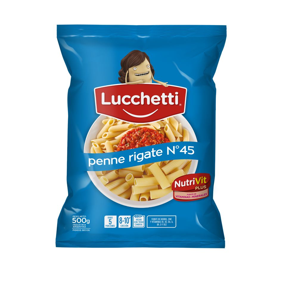 Fideos Lucchetti  Penne Rigatex500g image