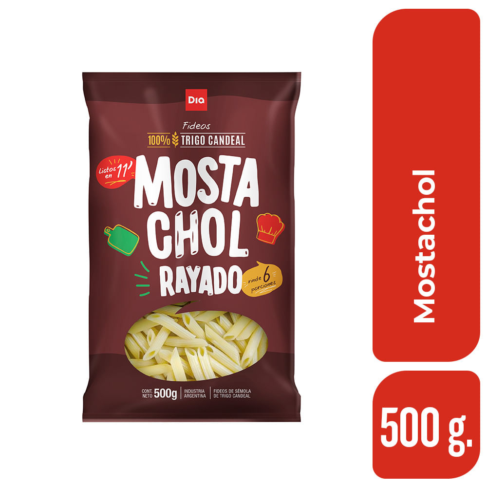 Fideos Mostachol Dia 500 Gr. image
