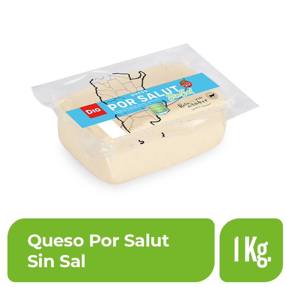 Queso Por Salut Sin Sal Dia 1 Kg. image