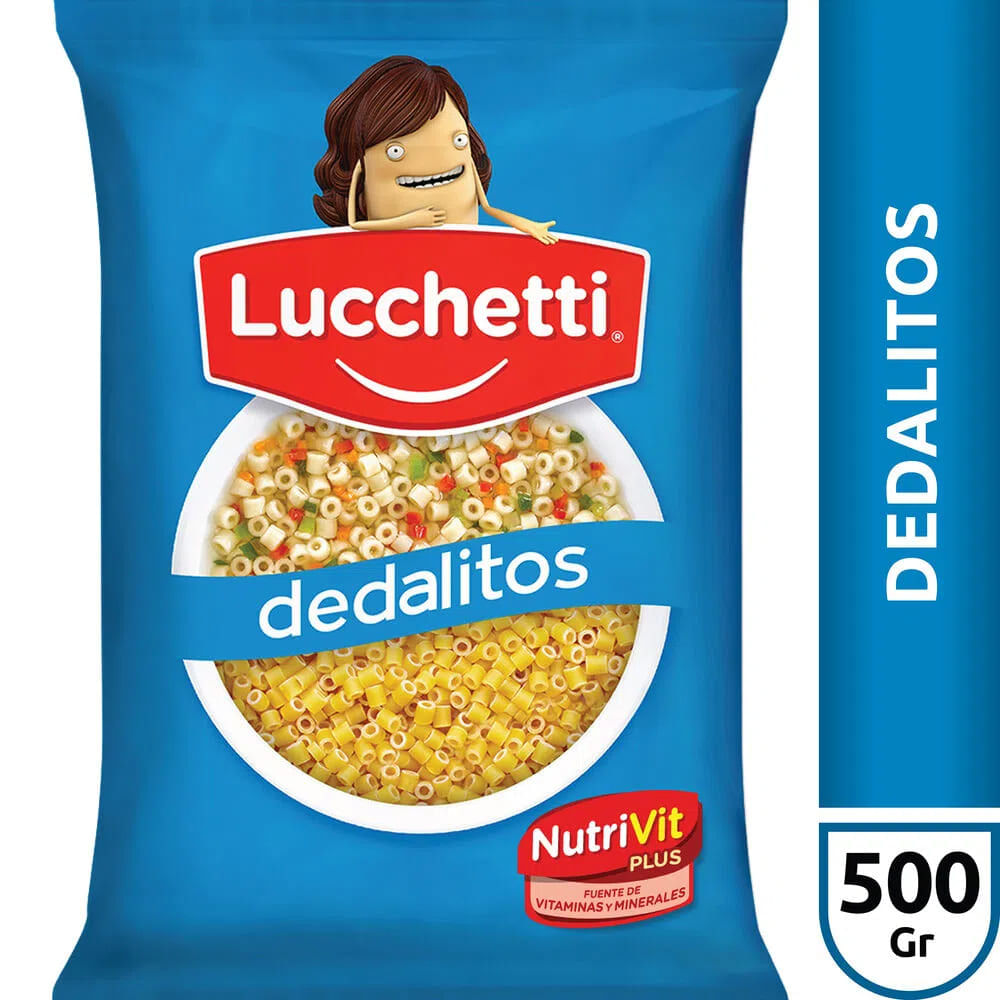 Fideos Dedalitos Lucchetti X500 Gr image