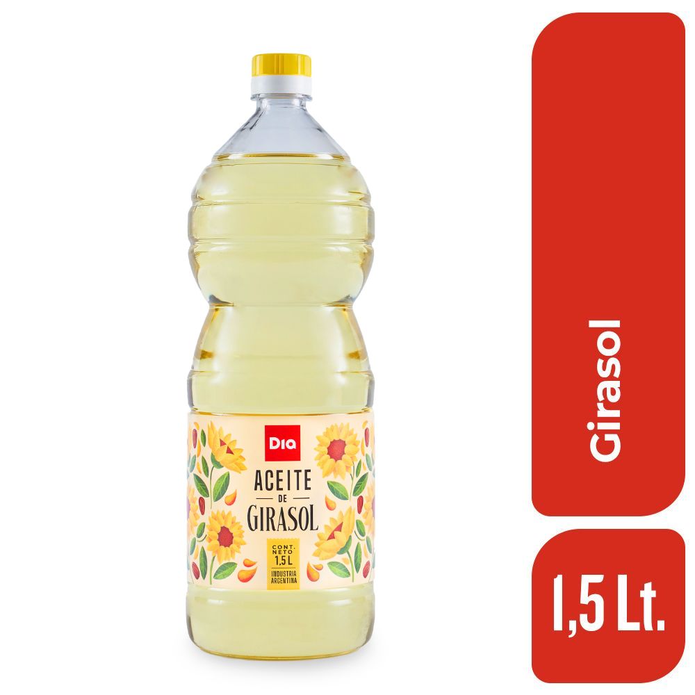 Aceite de Girasol Dia 1,5 Lt. - imagen del producto