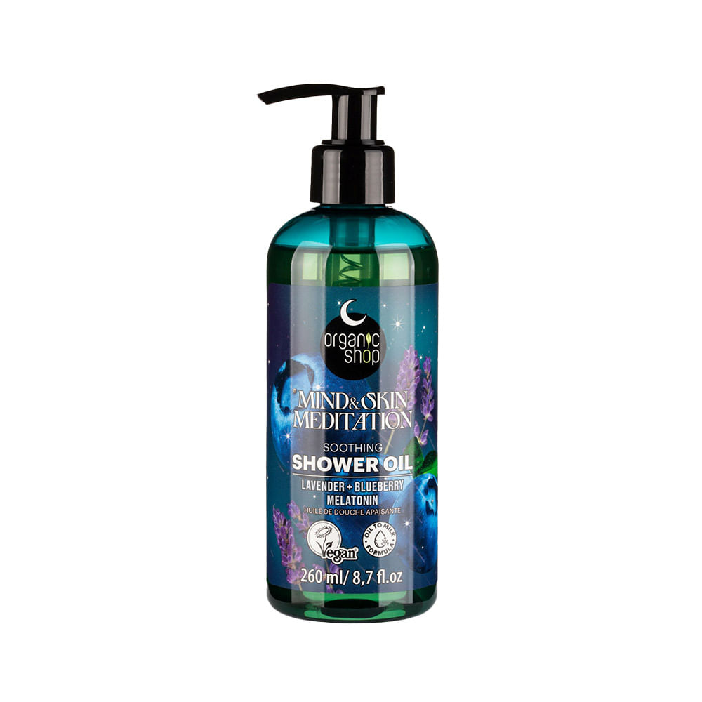 Aceite Ducha Lavanda Y Arándano X 260 Ml Organic Shop - imagen del producto