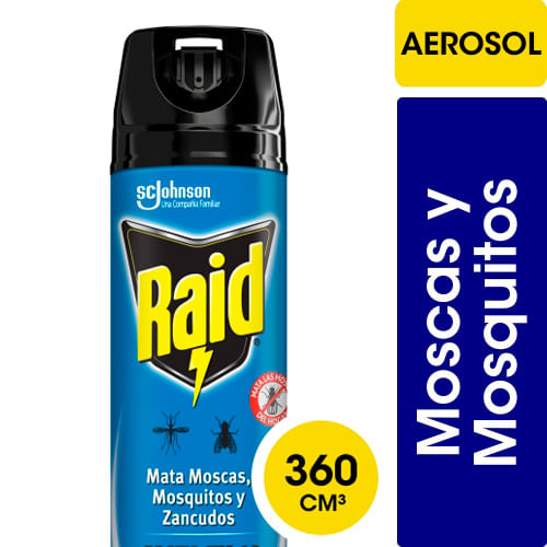 Aerosol Raid Moscas Y Mosquitos 360 ml - imagen del producto