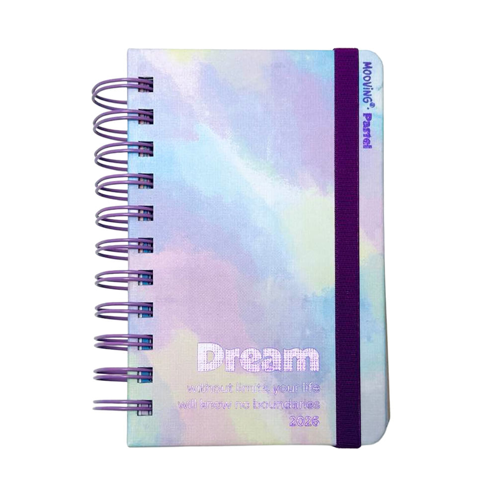 Agenda Pastel 10x15 Cm Mooving - imagen del producto