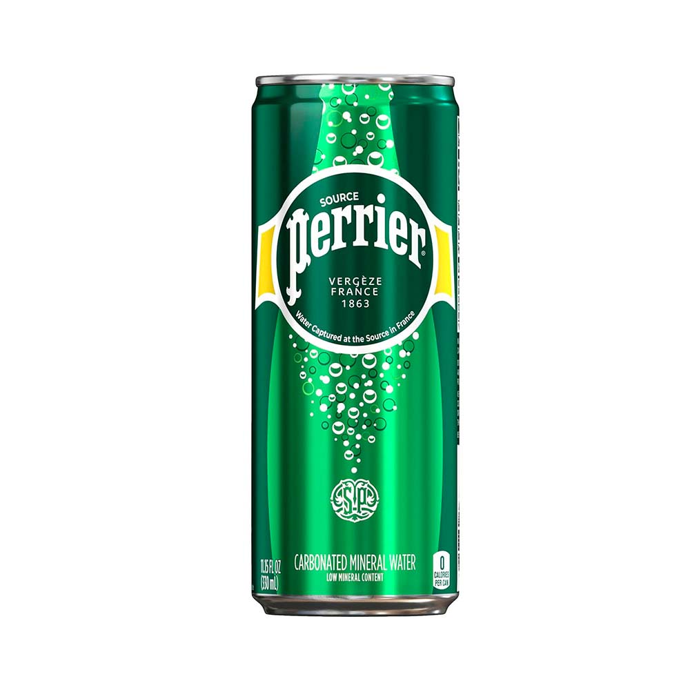 Agua Mineral Con Gas Perrier Lata 250ml - imagen del producto