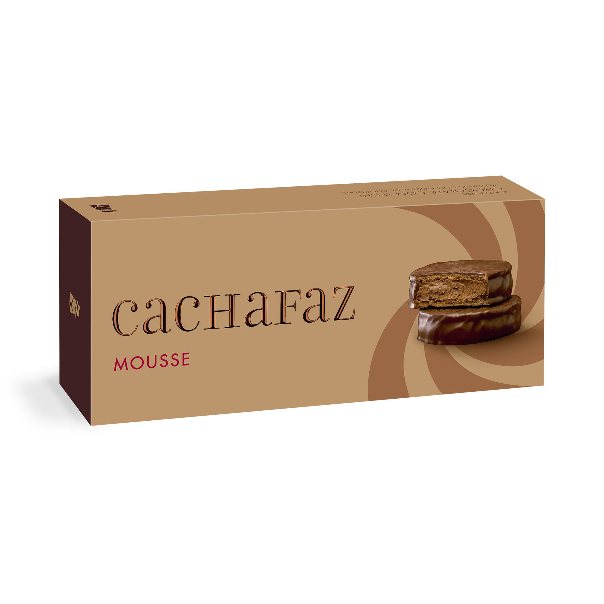 Alfajor Cachafaz Mousse 6 U 300 G - imagen del producto