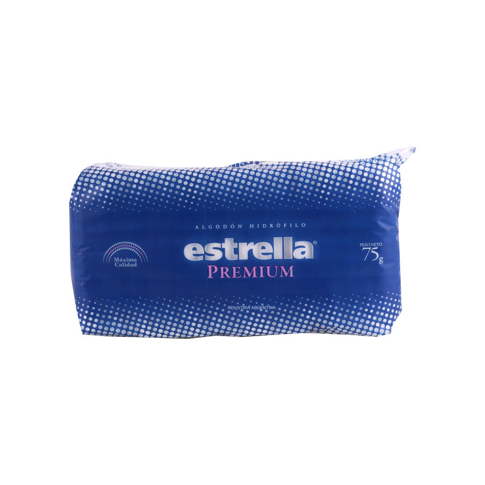 Algodón Hidrófilo 75 Grs Estrella - imagen del producto