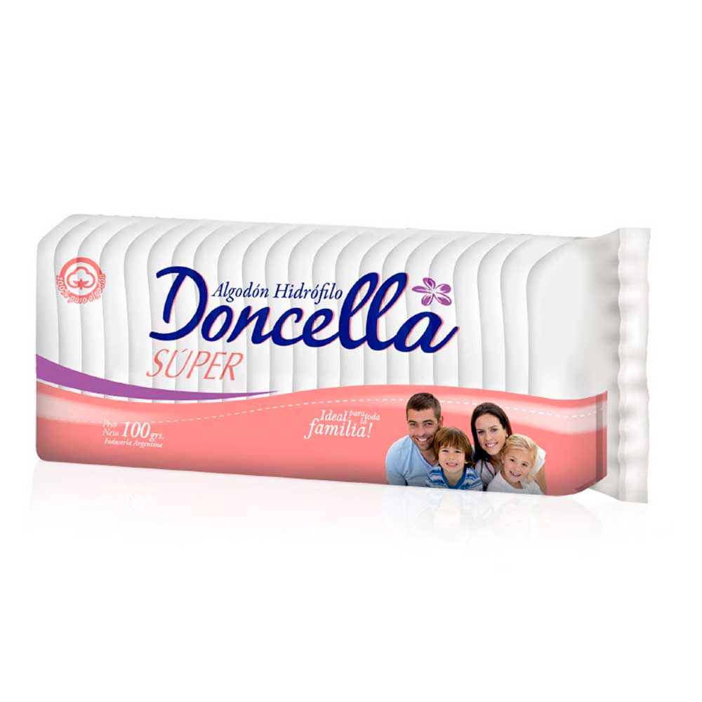 Algodón Hidrófilo 100 Grs Doncella - imagen del producto