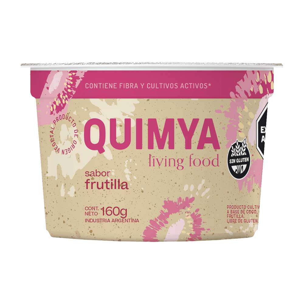 Alimento Coco Frutilla X 160 Grs Quimya - imagen del producto