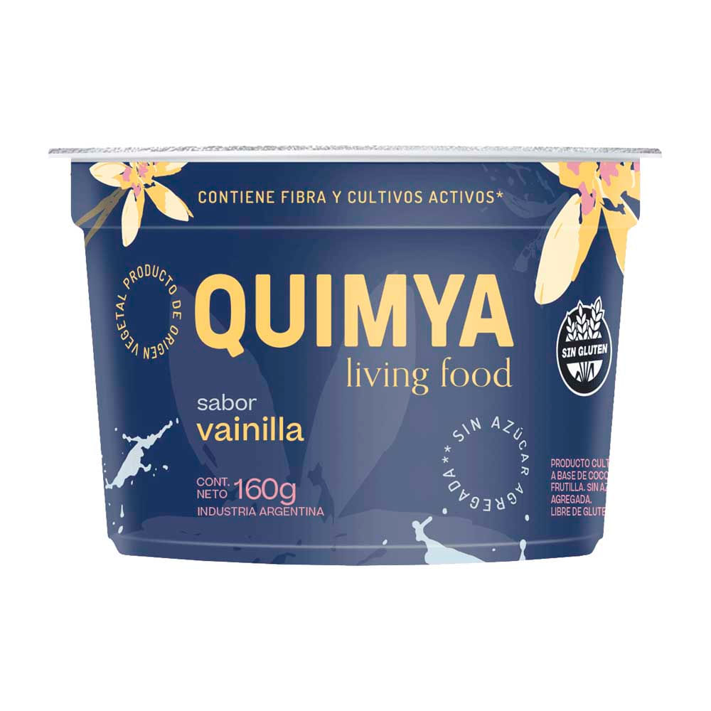 Alimento Coco Vainilla Sin Azucar X 160 Grs Quimya - imagen del producto