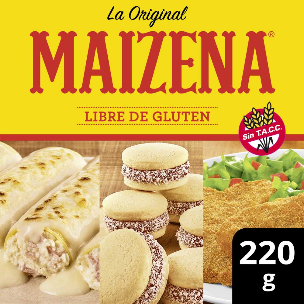 Almidón De Maíz Maizena Clásica Sin Tacc 220 Gr - imagen del producto