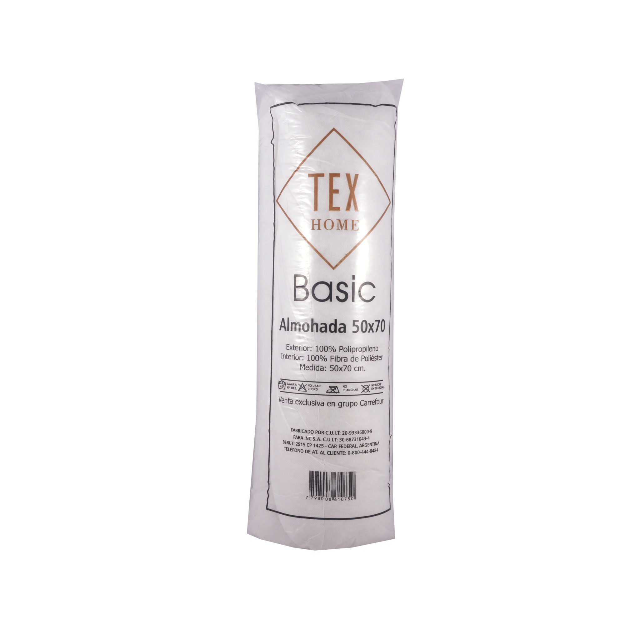 Almohada Tex Basic 50 x 70 en rollo - imagen del producto