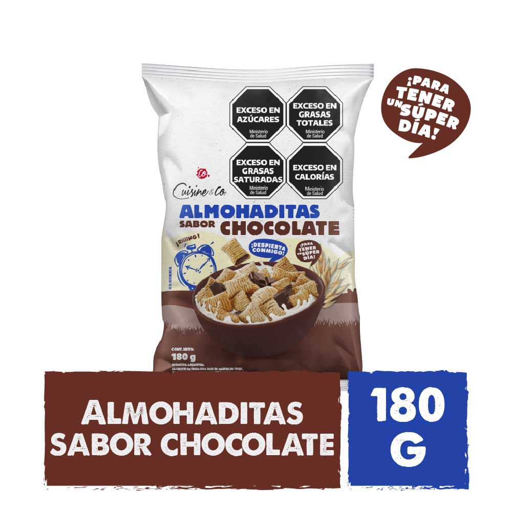 Almohaditas De Chocolate 180 Grs Cuisine & Co - imagen del producto
