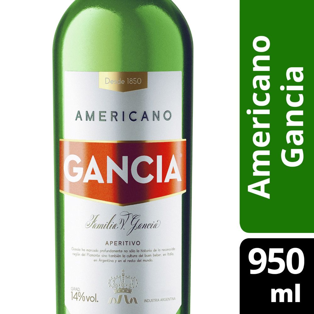 Aperitivo Sabor Limón 950 Ml Gancia - imagen del producto