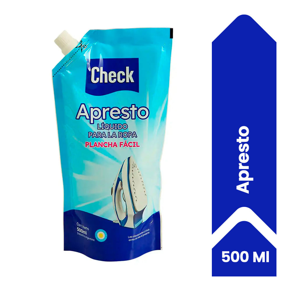 Apresto Check Líquido Para La Ropa 500 Ml - imagen del producto