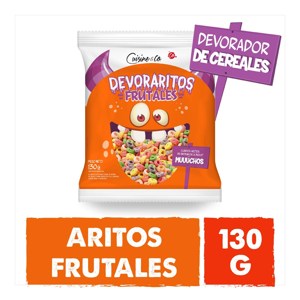Cereal Sabor Frutal 130 Grs Cuisine & Co - imagen del producto