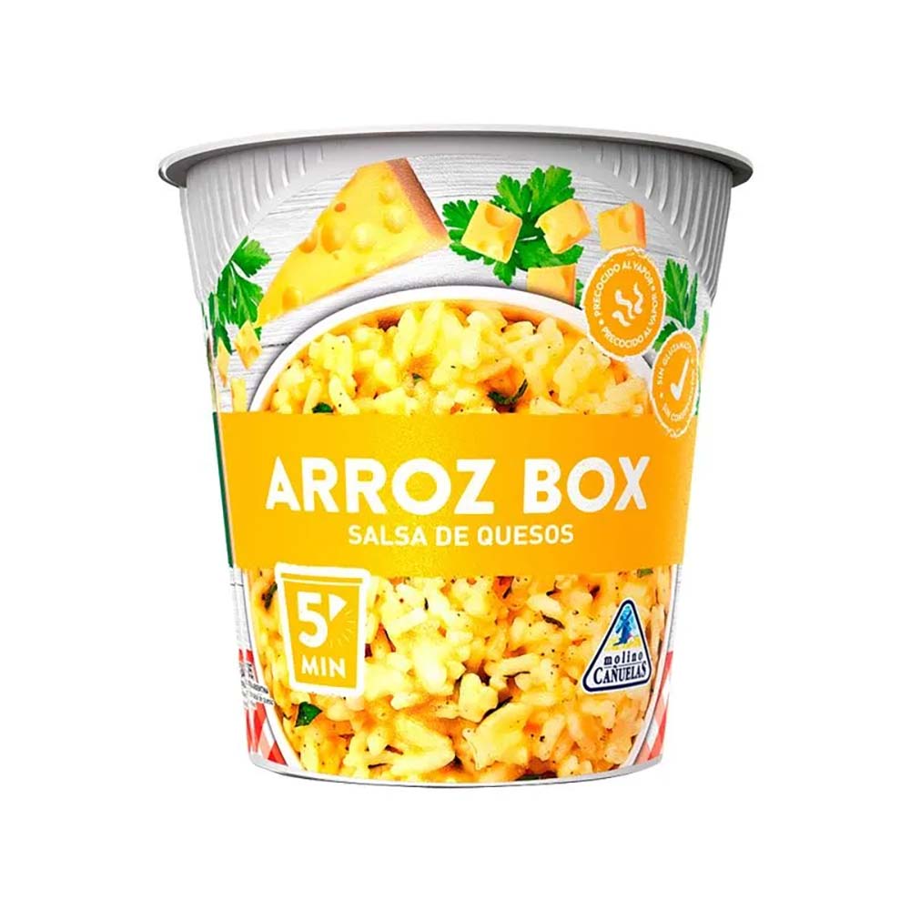 Arroz Listo Menú Box Salsa De Queso 85 G - imagen del producto