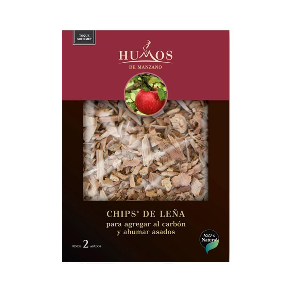 Chips Ahumadores Manzano 500 Grs Humos - imagen del producto