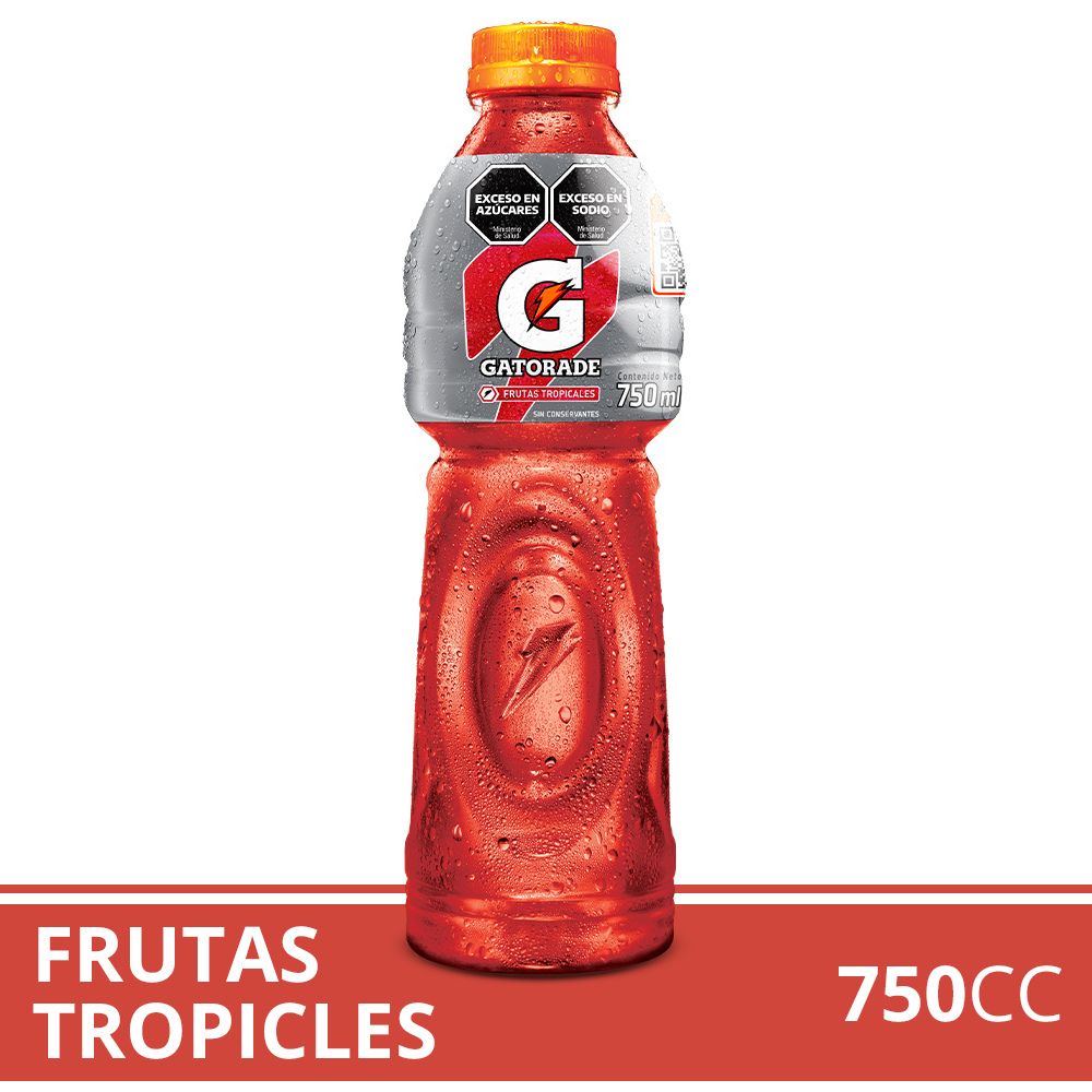 Isotónica Gatorade Frutas Tropicales Botella 750 Ml. image