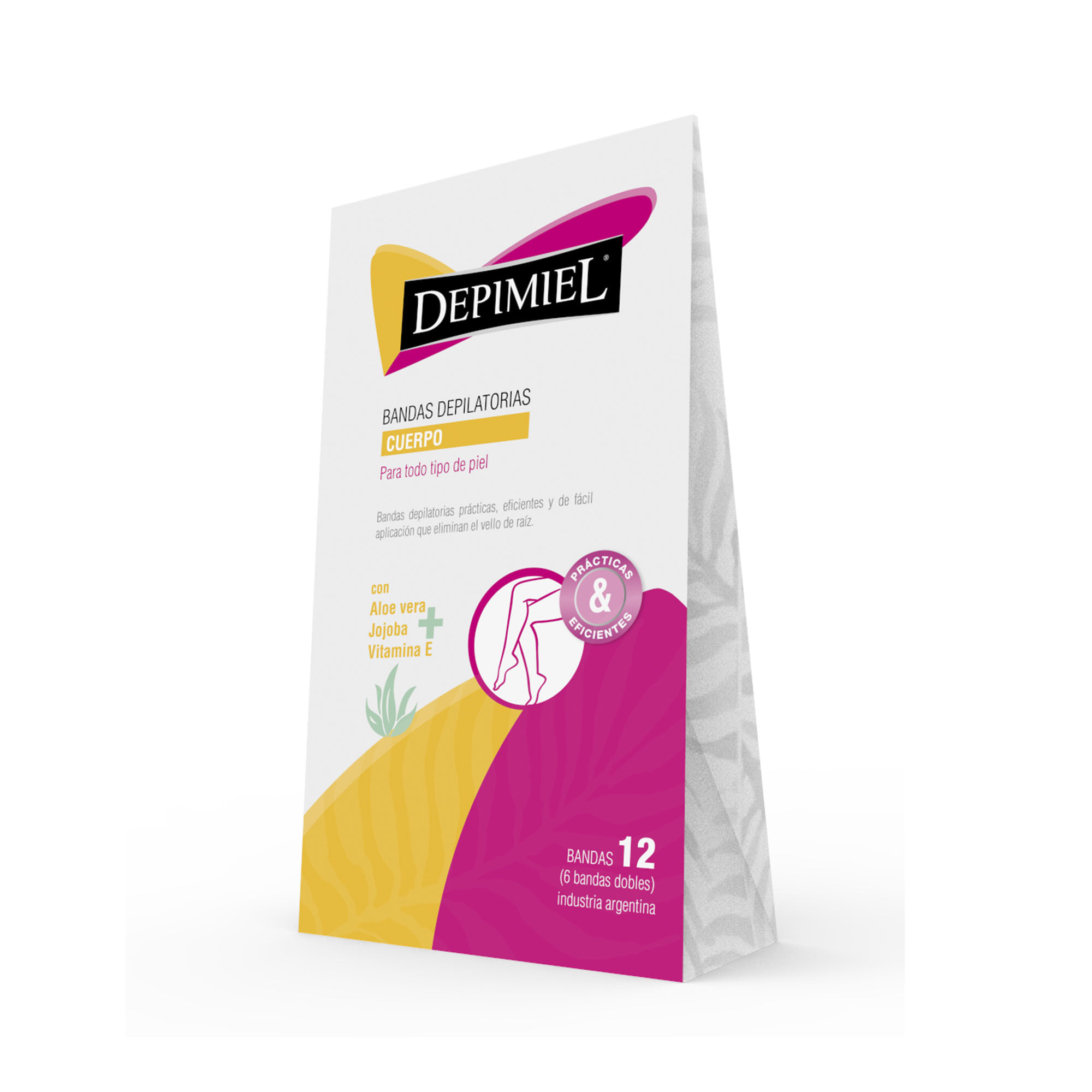 Bandas depilatorias cuerpo Depimiel x 12 uni - imagen del producto