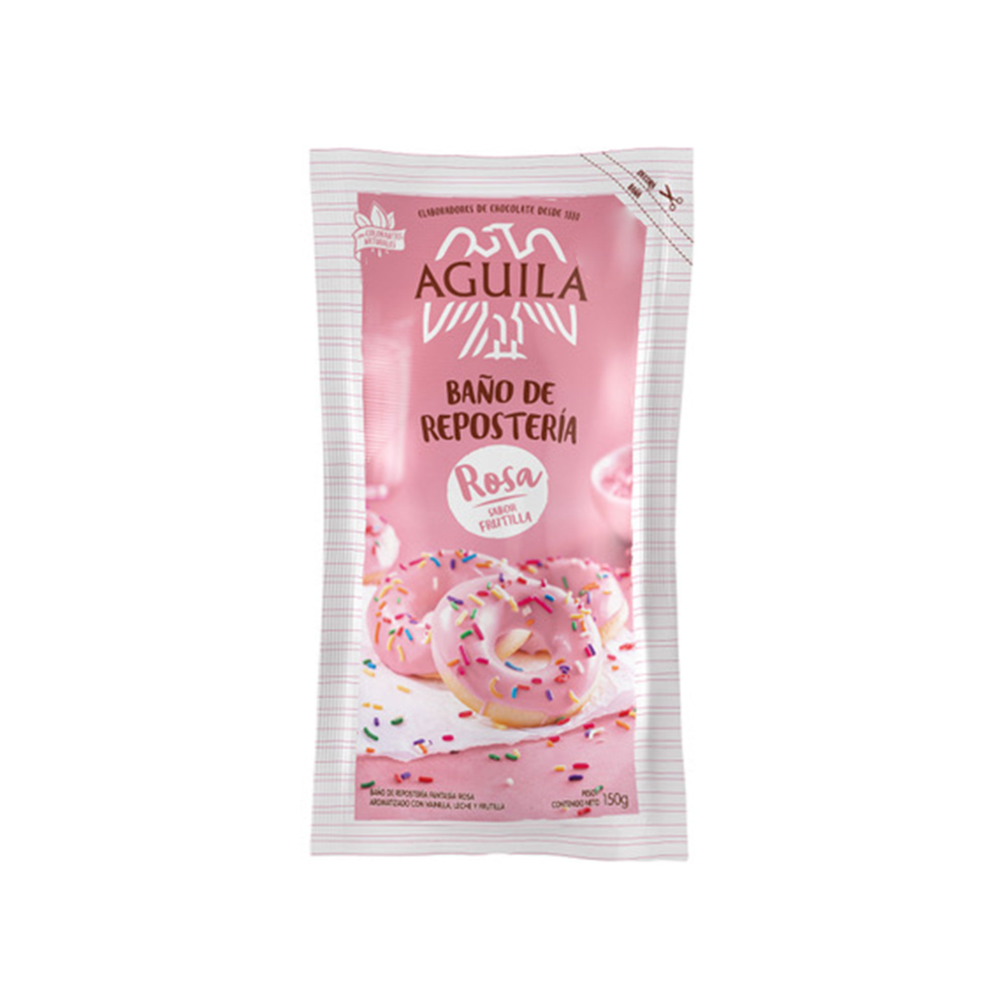 Baño de repostería frutilla Águila 150 g. - imagen del producto