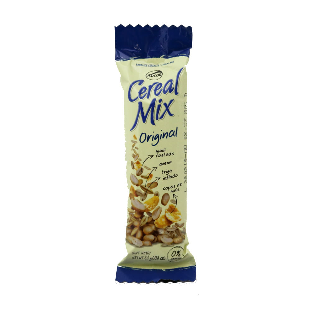 Barra de Cereal Sabor Original 23 Grs Cereal Mix - imagen del producto