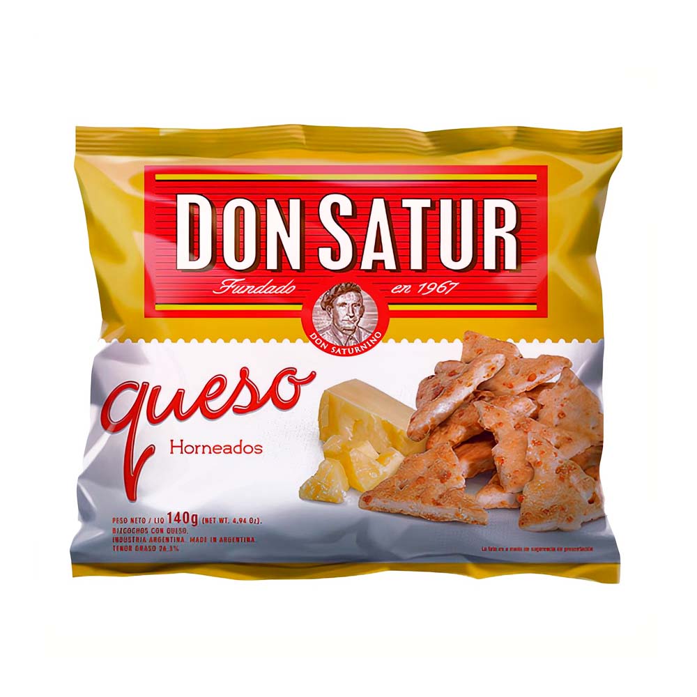 Bizcochos Don Satur Con Queso 140 Gr - imagen del producto