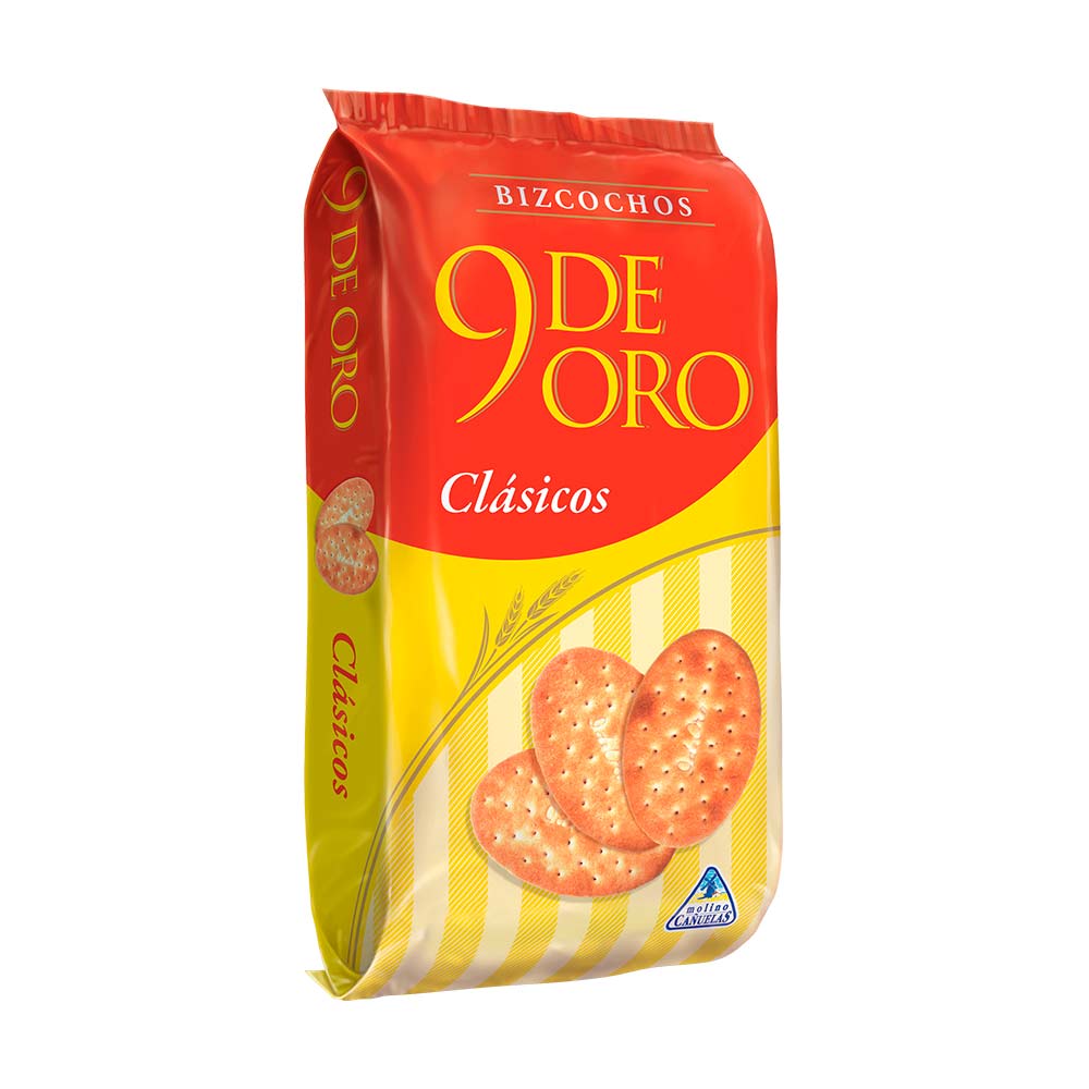 Bizcochos Clásicos 9 De Oro 200gr - imagen del producto
