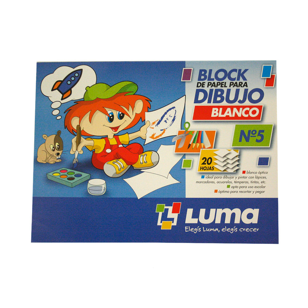Block Blanco Nº5 Luma - imagen del producto