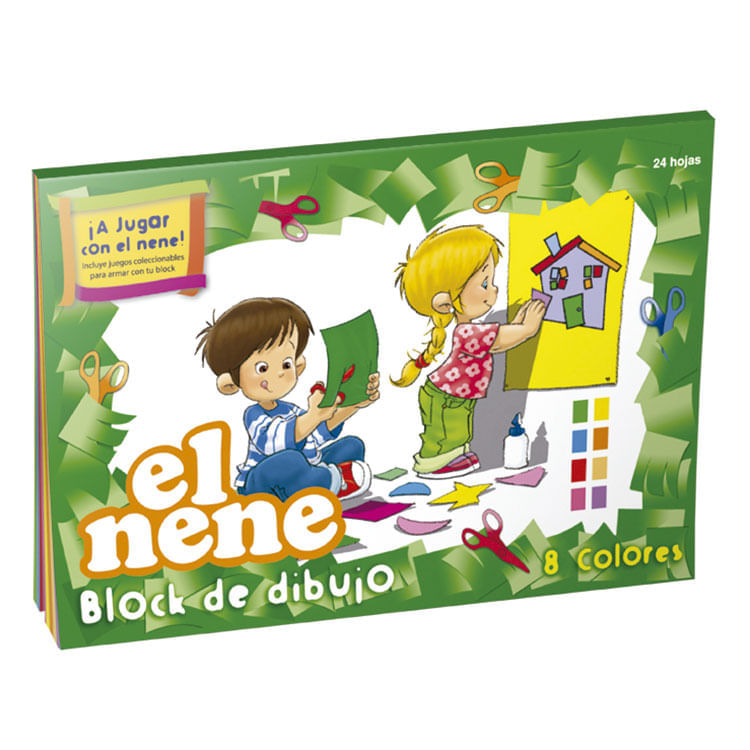 Block El Nene N5 24 Hojas Color - imagen del producto