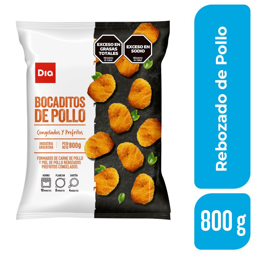 Bocaditos de Pollo DIA 800 Gr. - imagen del producto