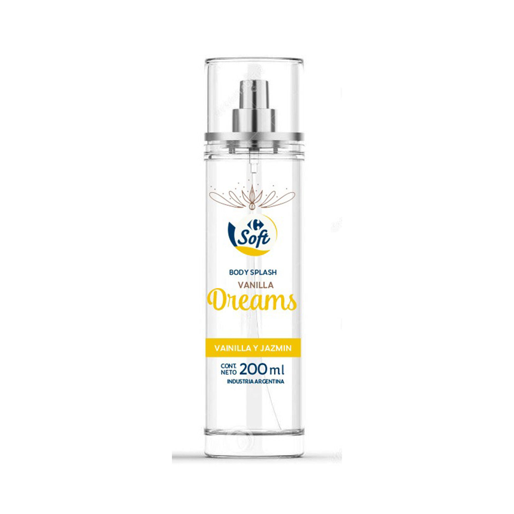 Body splash Carrefour Soft Vainilla dreams 200 ml - imagen del producto