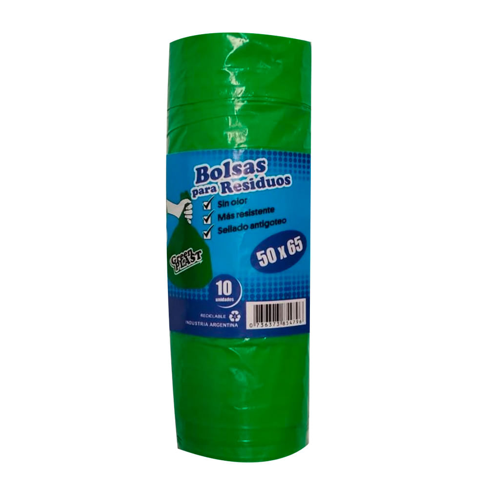 Bolsa Greenplast Rollo 50x65cm - imagen del producto