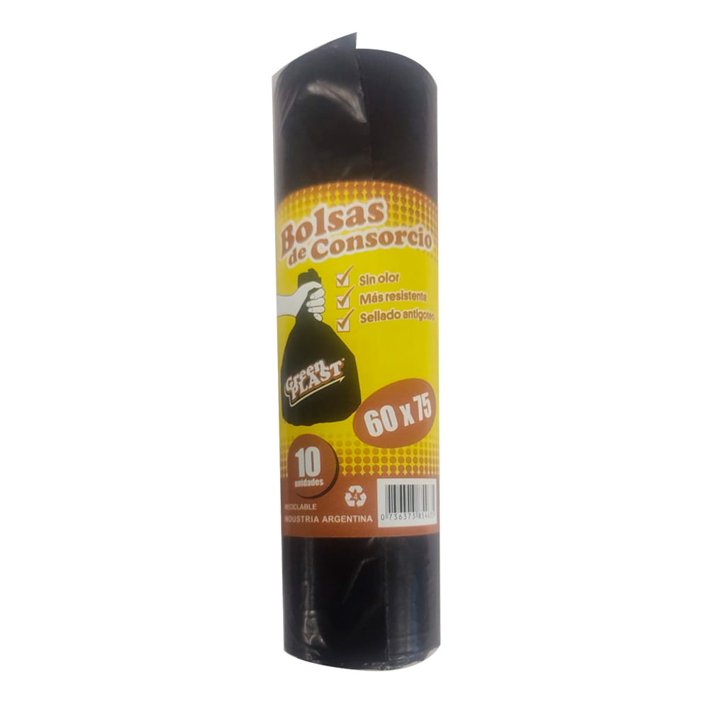 Bolsa Greenplast Rollo 60x75cm - imagen del producto