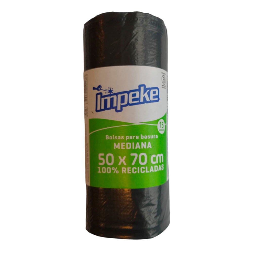 Bolsa Impeke Mediana 50x70 Cm 15 U - imagen del producto