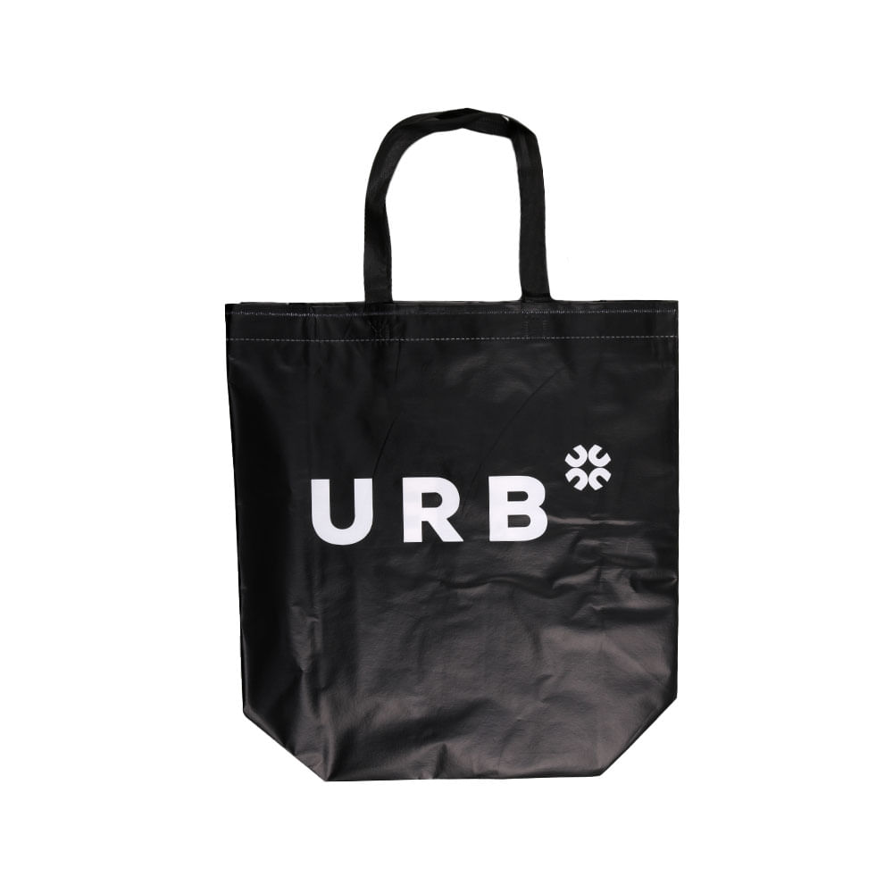 Bolsa de compras Unisex Polipropileno Negro 11 URB - imagen del producto