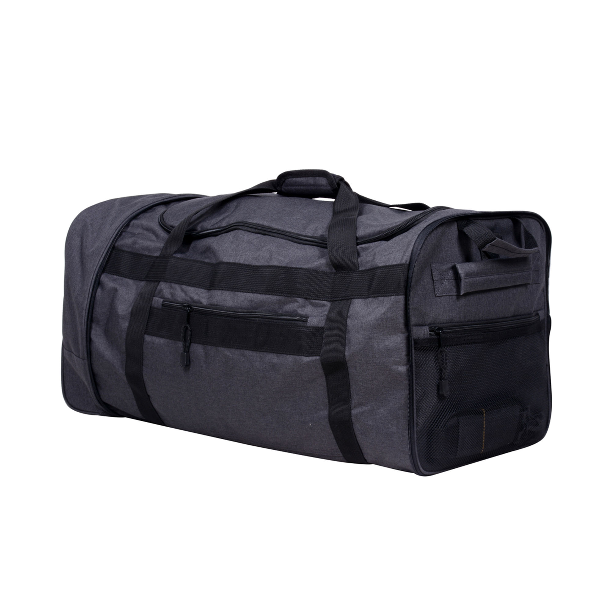 Bolso viaje Sans Marque plegable con ruedas gris+negro OD045677 - imagen del producto